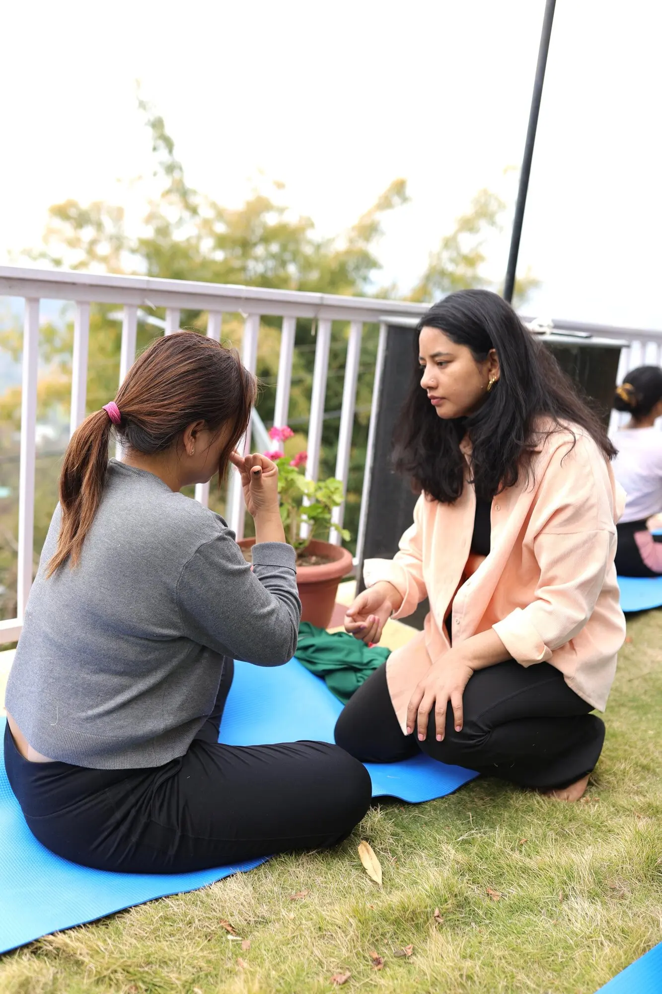Practice in the open air